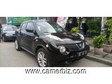 8,500,000FCFA-NISSAN JUKE 4X4WD-VERSION 2013 OCCASION DU CANADA EN PARFAIT ETAT - 16290