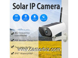 SOLAR IP CAMERA 1080p BATERIE-INTEGREE, Wi-Fi POUR CONTROLE A DISTANCE - 16425