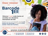 Obtenir un code barre GS1 (barcode) - 16558