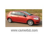 2009 Toyota Auris(Blade) Automatique Full Option à Vendre - 16580