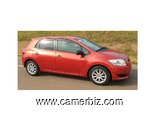 2009 Toyota Auris(Blade) Automatique Full Option à Vendre - 16580