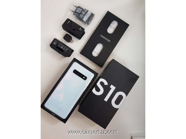 Samsung Galaxy S10 | 01 SIM 4G - 128Go 8Go RAM - 3400mAh - Neuf Complet - 16643