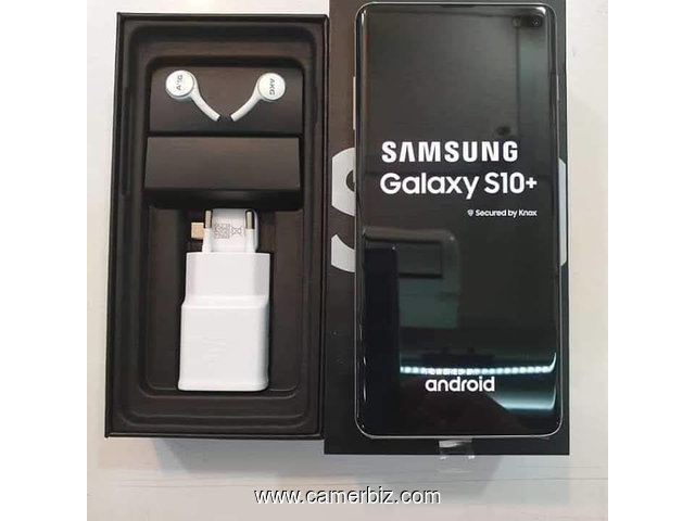Samsung Galaxy S10+ | 01 SIM 4G- 128Go 8Go RAM - 4100mAh - Neuf Complet - 16644