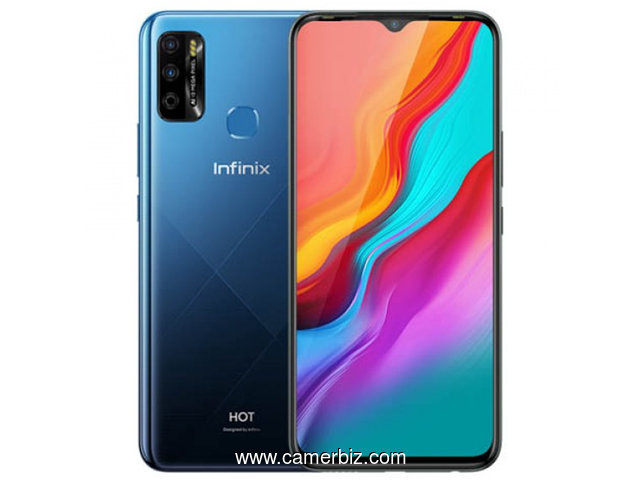 Infinix Hot 10 Play | 02 SIM 4G - 6000mAh- 64Go 4Go RAM - Neuf Scellé - 16668