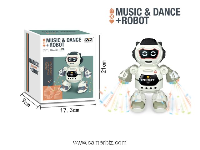 JOUET ROBOT- Transformer - Pour Enfant 0 à 6 ans – Robot de danse - Neuf 3  Mois garantie - Bonjour Cameroun