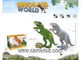 Dinosaure avec telecommande. Bouge et parle. Dinosaur world