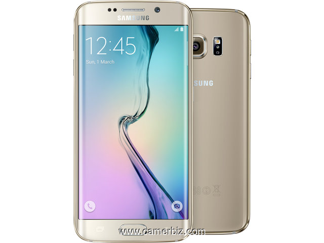 Samsung Galaxy  S6 EDGE| 01 SIM 4G - 32Go 3Go RAM - 2600mAh -  Neuf Complet ✅ - 16855