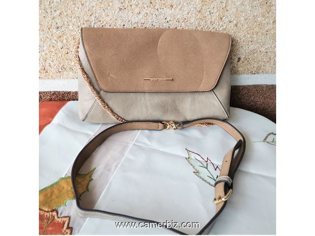 Sac pochette clutch marron class 9.990 FCFA (SAM003) - 16870