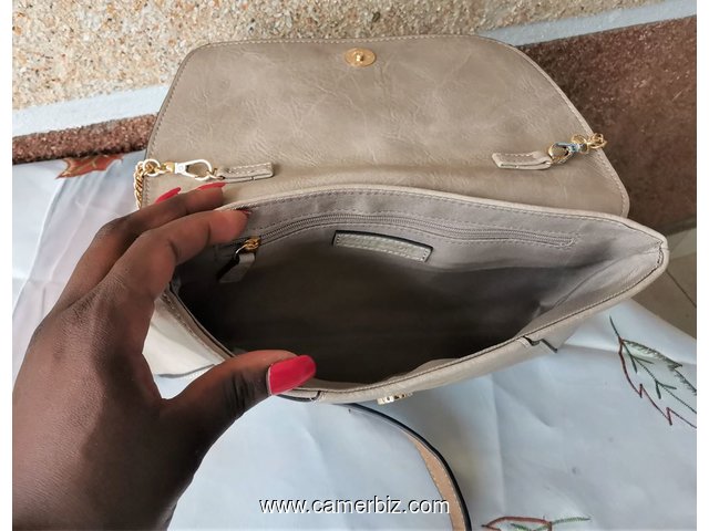 Sac pochette clutch marron class 9.990 FCFA (SAM003) - 16870