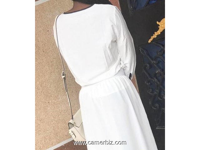 Blouse élégante blanche T38 4.990 F CFA (CB0018) - 16894