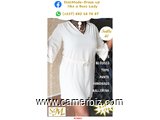Robe Fashion blanche T40 9.990 F CFA (CR0052) - 16920