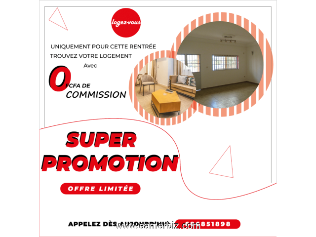 Trouvez votre logement gratuitement avec Logez-vous - 16955