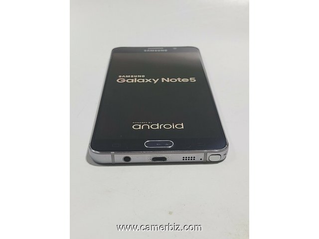 SAMSUNG NOTE 5 avec 64 GB|4GB RAM| Double Camera|Octa Core | 4G| 22 MEGA-PIXELS - 17074