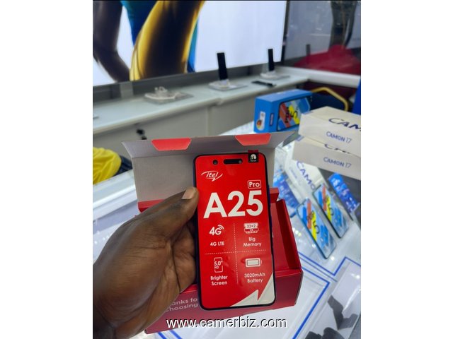 Itel A25 Pro 32Go 2Go Ram - 4G neuf scellé - 17089