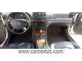 5,200,000FCFA-MERCEDES CLASSE E 320-VERSION 2005-OCCASION DES ETATS UNIS-FULL OPTION - 17149