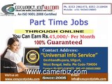 Simple Online Part Time Job.