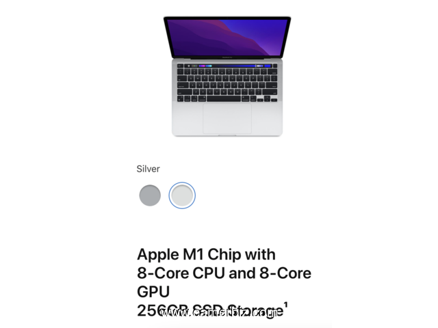 Apple Macbook Pro M1 2020 - 17265