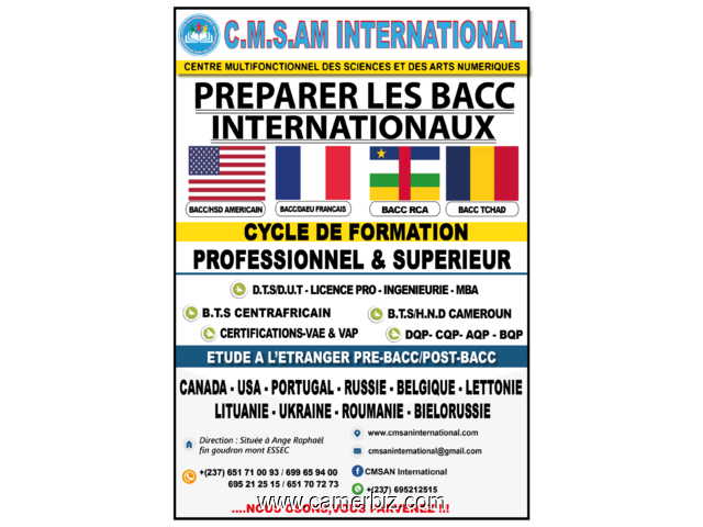 PREAPRER VOS BACC INTERNATIONAUX - 17499