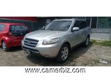 5,500,000FCFA-HYUNDAI SANTA FE VERSION 2008-OCCASION DE COREE DU SUD-FULL OPTION-8PLACES - 18274