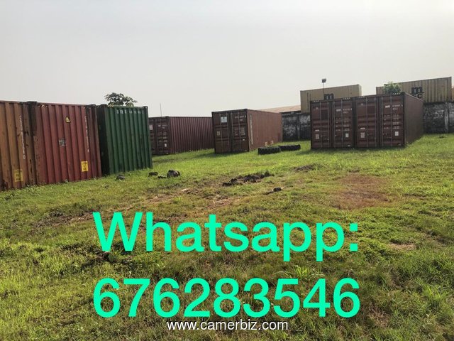 Vente de containers dernier voyage 20'' et 40 pieds  neufs et occasions Douala - Yaounde - 18281