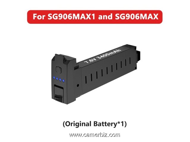 Batterie Pour Drone SG906 MAX SG906 PRO2 - 2800mah - 7,4 V Lithium Batterie  - 18410