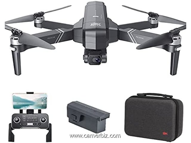 Drone professionnel SJRC F11 PRO 4K avec GPS EIS et caméra HD 4K, cardan 2 axes, WiFi 5G FPV - 18424