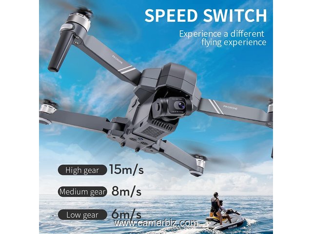 Drone professionnel SJRC F11 PRO 4K avec GPS EIS et caméra HD 4K, cardan 2 axes, WiFi 5G FPV - 18424