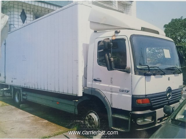11,000,000FCFA-CAMION FOURGON-MERCEDES ATEGO 1217- OCCASION D'ALLEMAGNE - 18454