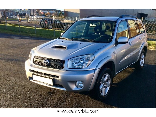 Toyota Rav4 année 2005 couleur argent - 1849