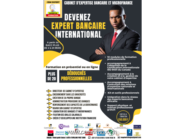 Opportunité d'Emploi : Devenez Expert Bancaire en 06 mois - 18548