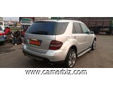 5,400,000FCFA MERCEDES ML320 VERSION 2007 OCCASION DU CAMEROUN EN BON ETAT-FULL OPTION - 18558