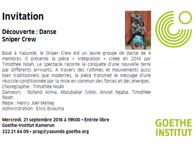 Invitation Decouverte Danse Sniper Crew - 188