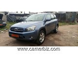 4,900,000FCFA TOYOTA RAV4 4X4WD VERSION 2008 OCCASION DU CAMEROUN EN BON ETAT