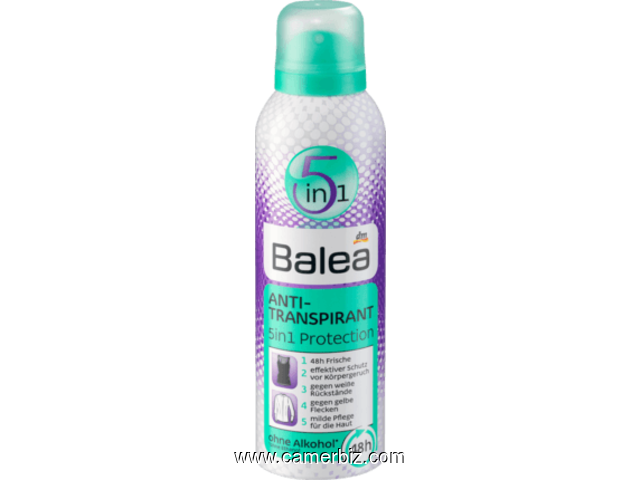 Déodorant Balea Spray Anti-transpirant 5in1 Protection, 200 ml - 1895