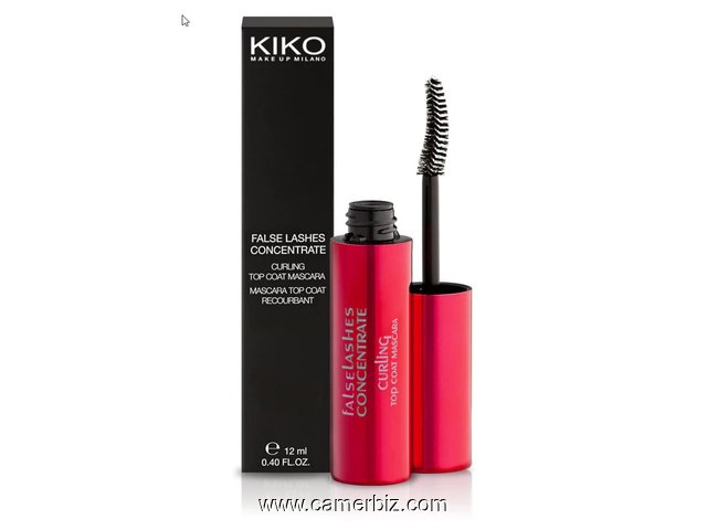  Mascara "top coat" de Marque Kiko qui augmente le Volume et la Définition des cils. - 1905