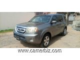 9,500,000FCFA-HONDA PILOT 4X4WD-VERSION 2010-OCCASION DU CANADA-8PLACES-FULL OPTION - 19234