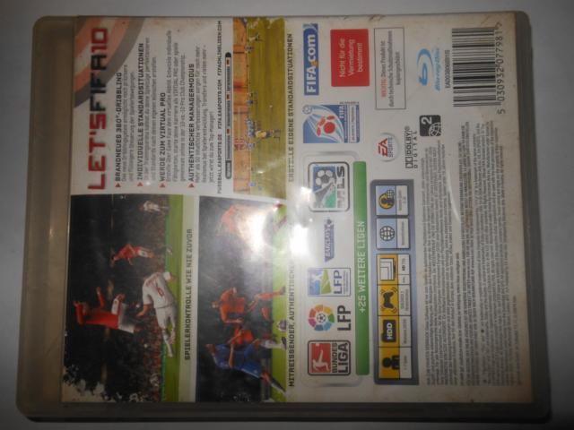 CDs jeux PS3 FIFA  10 ET NARUTO  STORM GENERATION - 194