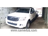 11,800,000FCFA-TOYOTA PICKUP HILUX -DOUBLE CABINE VERSION 2014-OCCASION EN OR - 19416