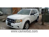 5,100,000FCFA-FORD ESCAPE 4X4WD-VERSION 2009-OCCASION DU CANADA-FULL OPTION - 19521