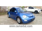2,600,000FCFA VOLKSWAGEN NEW BEETLE VERSION 2000 OCCASION D’ALLEMAGNE-FULL OPTION - 19616