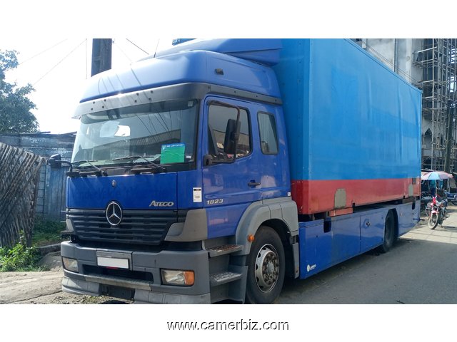 16,500,000FCFA-CAMION FOURGON-MERCEDES ATEGO 1823- OCCASION D'ALLEMAGNE A 5PLACES - 19619