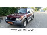 4,200,000FCFA-TOYOTA LANDCRUISER PRADO-4X4WD-2000-OCCASION CAMEROUN-8 PLACES - 19754