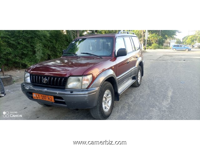 4,200,000FCFA-TOYOTA LANDCRUISER PRADO-4X4WD-2000-OCCASION CAMEROUN-8 PLACES - 19754