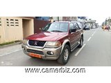 3,100,000FCFA-MITSUBISHI MONTERO 4X4WD-VERSION 2000-OCCASION CAMEROUN-BON ETAT - 19804