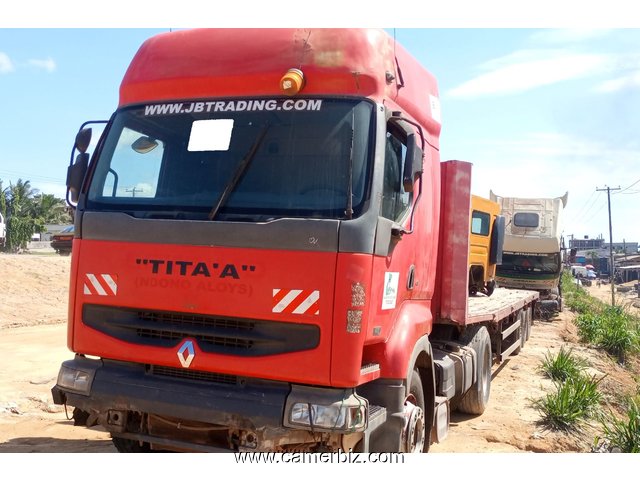 12,500,000FCFA-CAMION REMORQUE AVEC PLATEAU OCCASION DU CAMEROUN EN BON ETAT - 19811