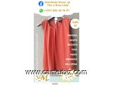 Blouse fashion couleur orange T42 4.990 F CFA (CB0036) - 20144