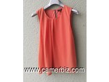 Blouse fashion couleur orange T42 4.990 F CFA (CB0036) - 20144