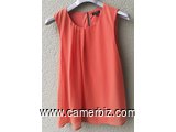 Blouse fashion couleur orange T42 4.990 F CFA (CB0036) - 20144