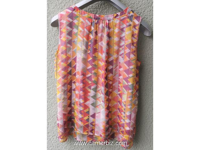Blouse tendance orange T42 4.990 F CFA (CB0038) - 20146