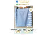 Jupe élégante bleue T42 5.990 F CFA (CJ0011) - 20171